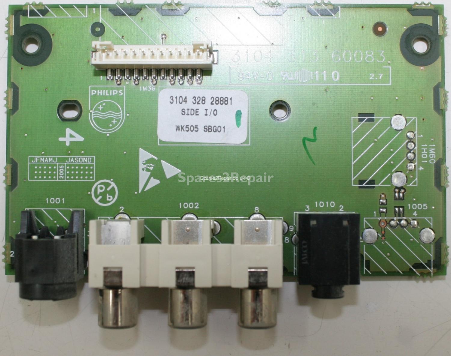 Philips 32PF9976/12 - Side AV - 3104 313 60083 - 3104 328 28881