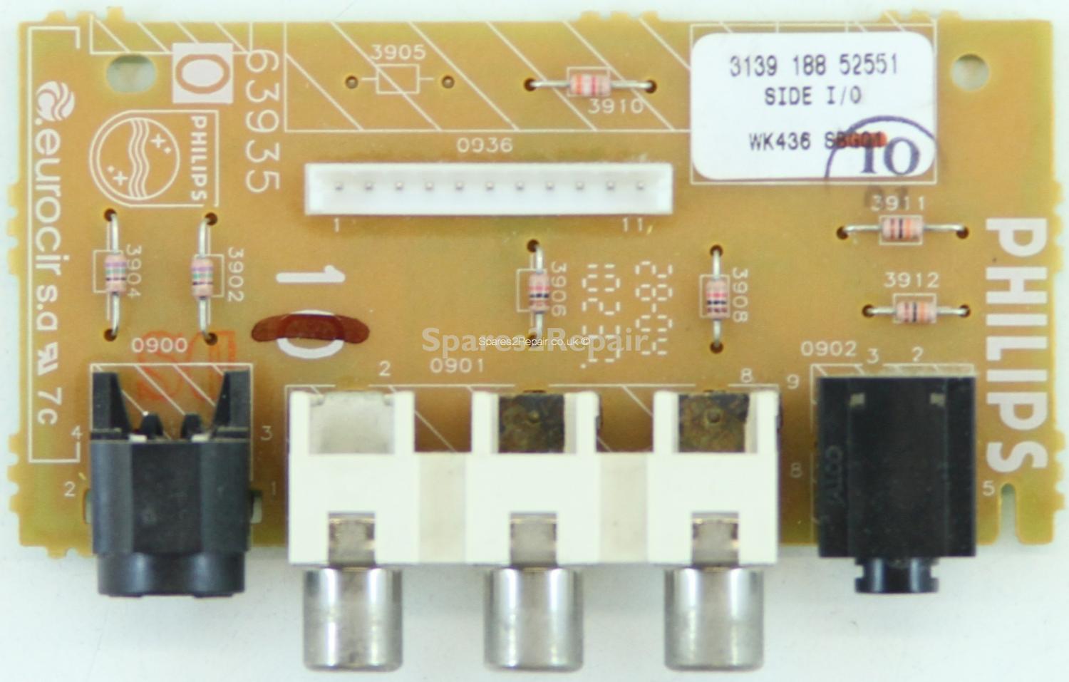 Philips 30PF9975 Side AV - 3139 188 52551 - 63935