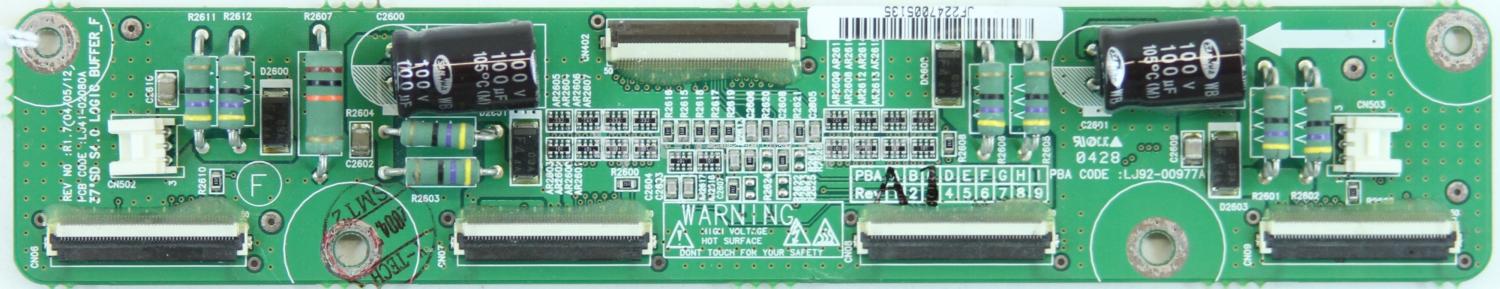 Philips 37PF9946/12 - Buffer - LJ92-00977A A1 - LJ41-02080A R1.7 - 37SD S4.0 LOGIC BUFFER_F