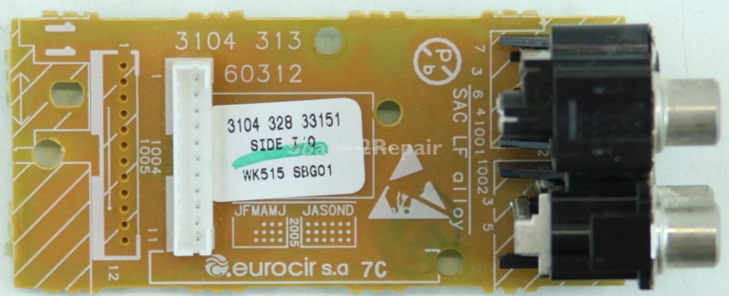 Philips 37PF9946/12 - Side IO - 3104 328 33151 - 3104 313 60312