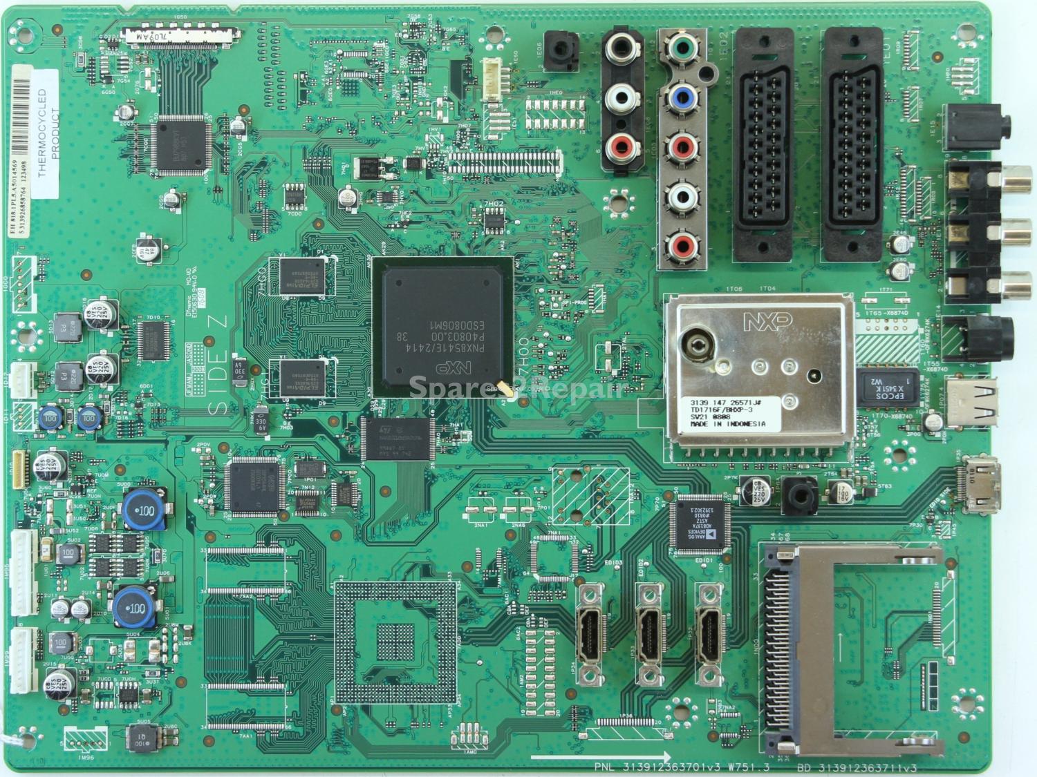 Philips 37PFL5603D/10 - Main AV - 313912363701 v3 W751.3 - 313912363711 v3 - 313926858764