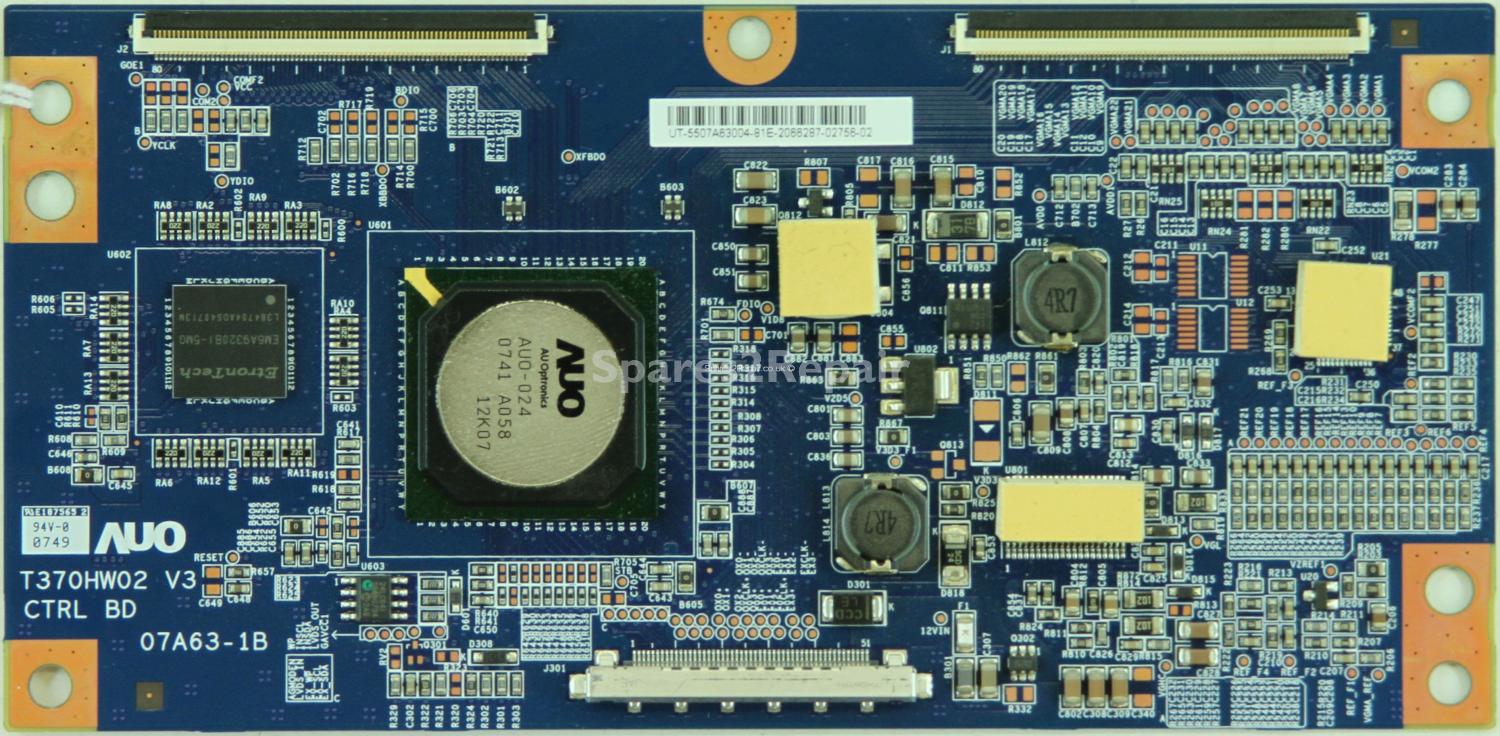Philips 37PFL5603D/10 - T-Con - T370HW02 V3 CTRL BD - 07A63-1B - 55.07A63.004