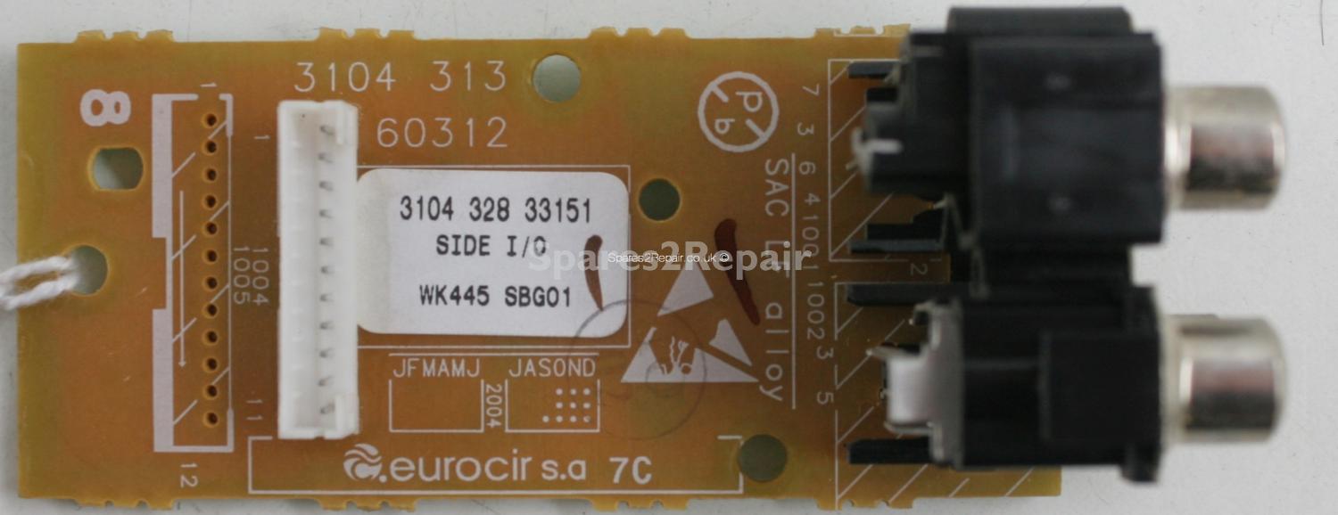 Philips 42PF9946-12 - Audio Input - 3104 313 60312