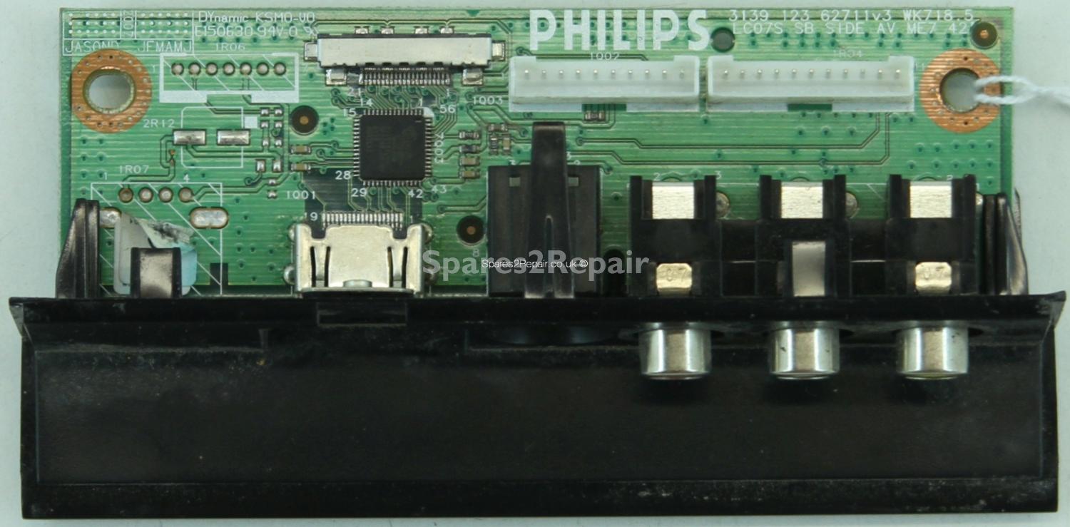 Philips 42PFL796D/05 - Side AV - 3139 123 62711v3 - LC07S SB SIDE AV ME7