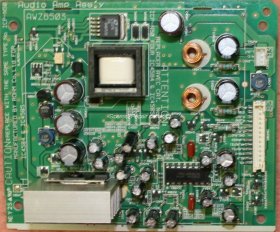 Pioneer PDP-502MXE - Audio Amp Assy - AWZ6503 - ICP-N50