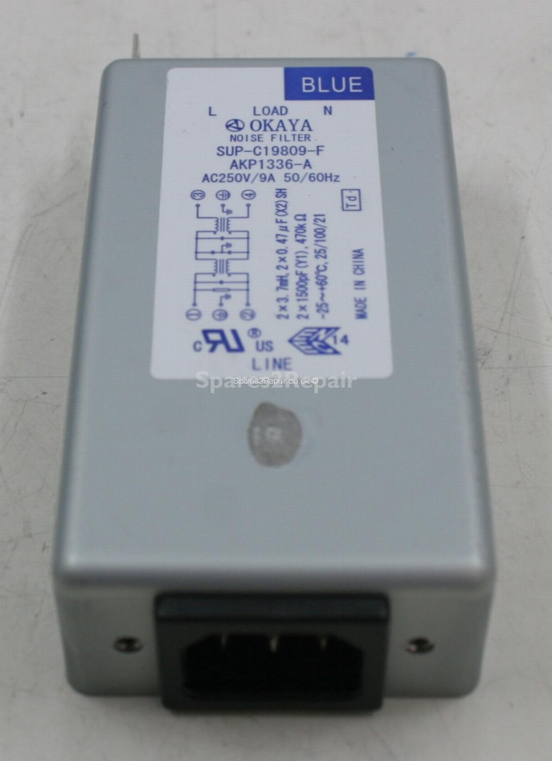 Pioneer PDP-LX5090 - AC Socket - SUP-C19809-F - AKP1336-A