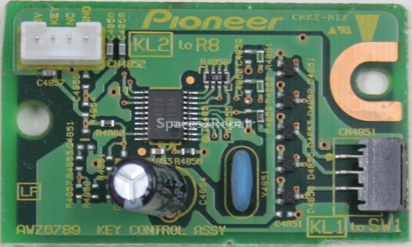 Pioneer PDP-434PE - KEY CONTROL ASSY - AWZ6789