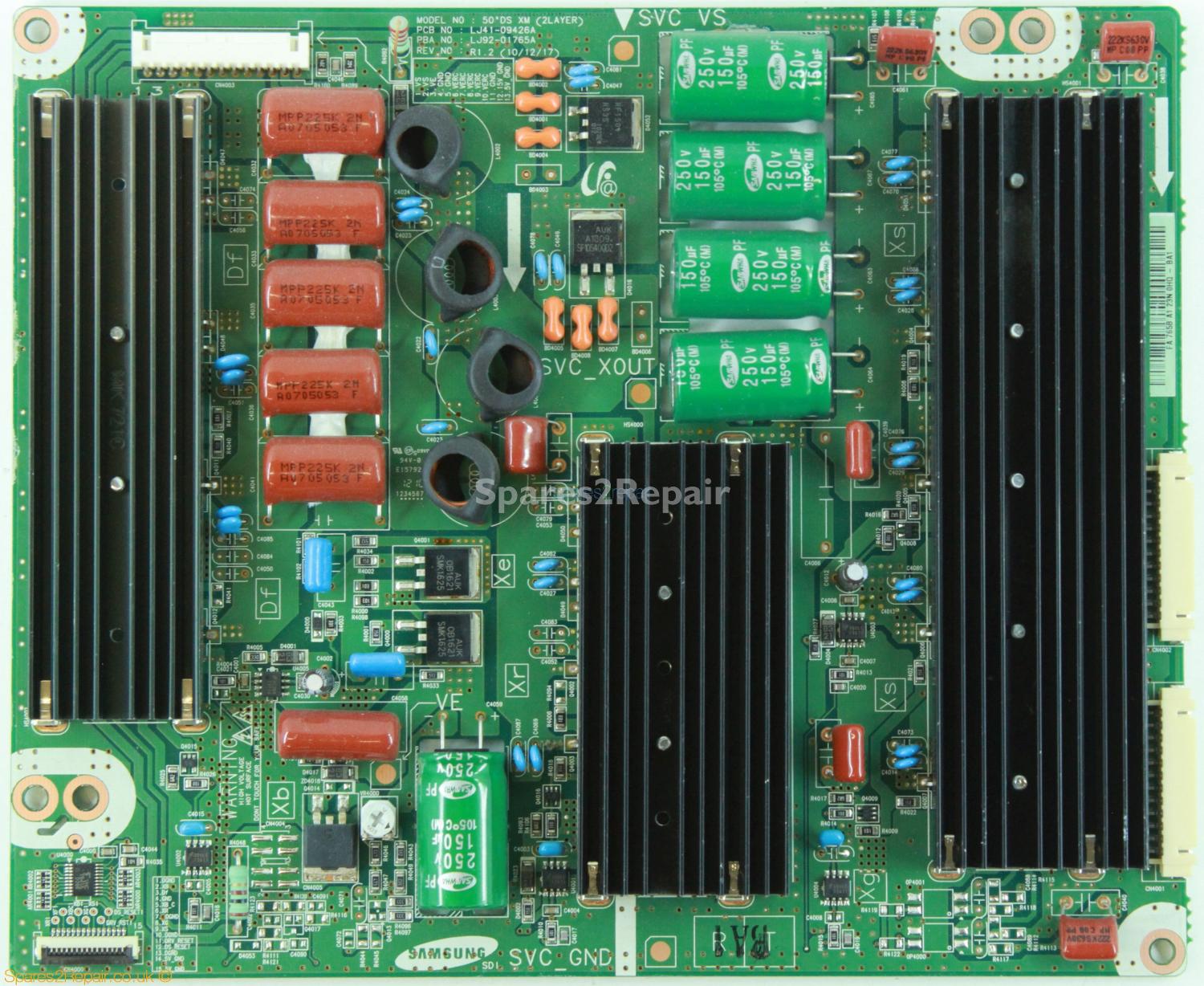 Samsung PS51E8000 - XSUS - LJ92-01765B A1 - LJ41-09426A - R1.2 - 50DS XM (2LAYER)