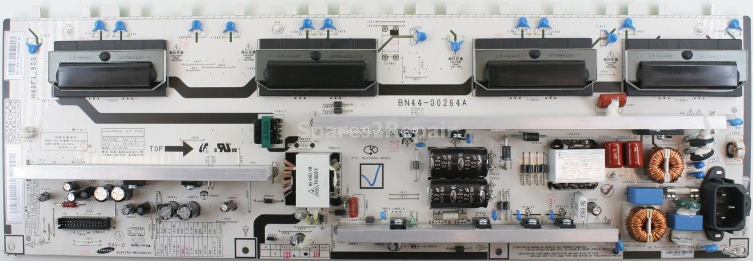 Samsung LE40B650T2W - Power Inverter - BN44-00264A - PSIV231I01A - HANARO2 40 FHD - Rev 1.4 - H40F1_9SS