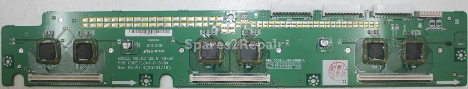 Samsung PPM63H3 - DRV - LJ92-00681A A7 - LJ41-01318A R1.4 - 63 D2.0 YB-UP