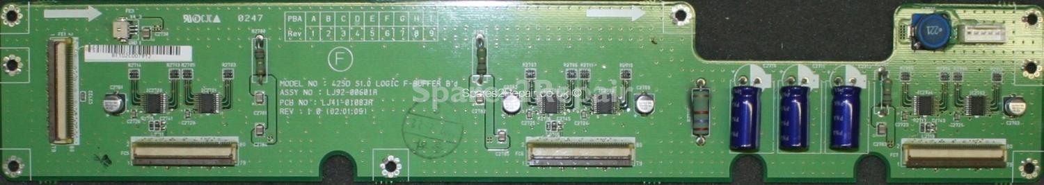 Samsung PS-42P2ST - 42SD S1.0 LOGIC F-BUFFER Bd - LJ92-00601A -