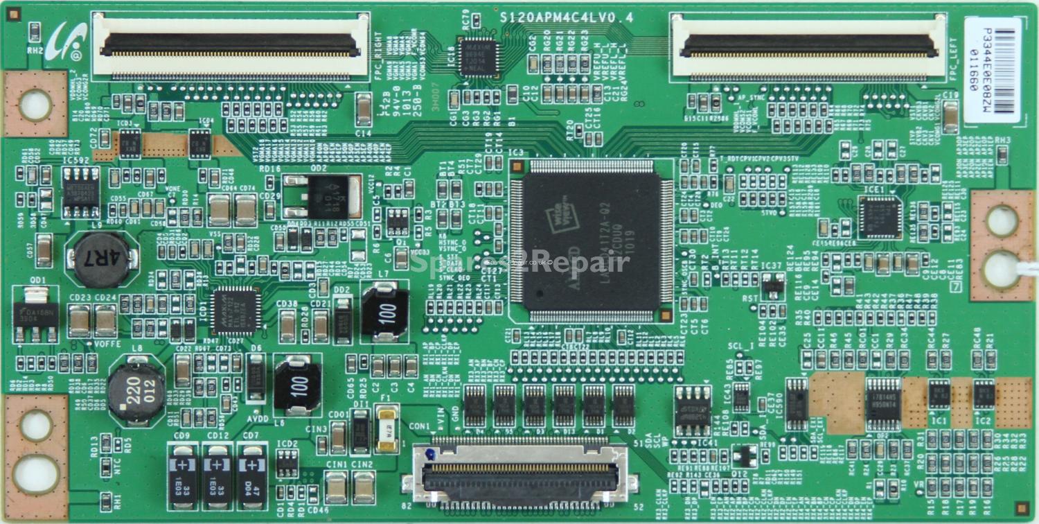 Samsung LE40C654M1K - T-Con - S120APM4C4LV0.4 - LJ94-03344E