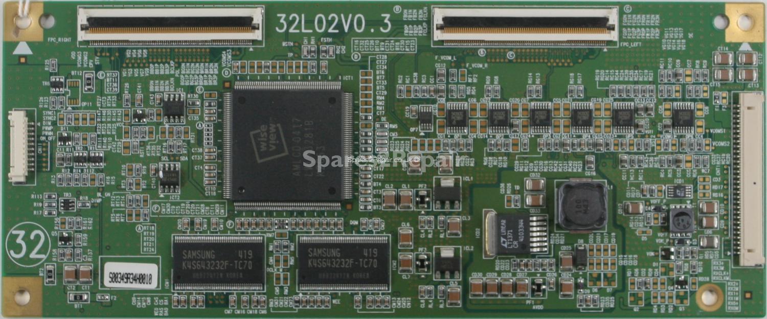 Samsung LW32A23WX - LVDS - 32L02V0.3 - LJ94-00349R