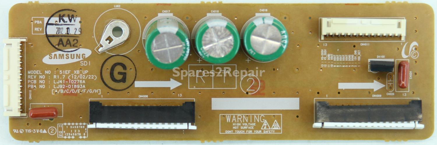 Samsung PN51E535A3FXZA - XBuffer - LJ92-01893A - R1.7 - LJ41-10276A - 51EF_XB_UP - AA2