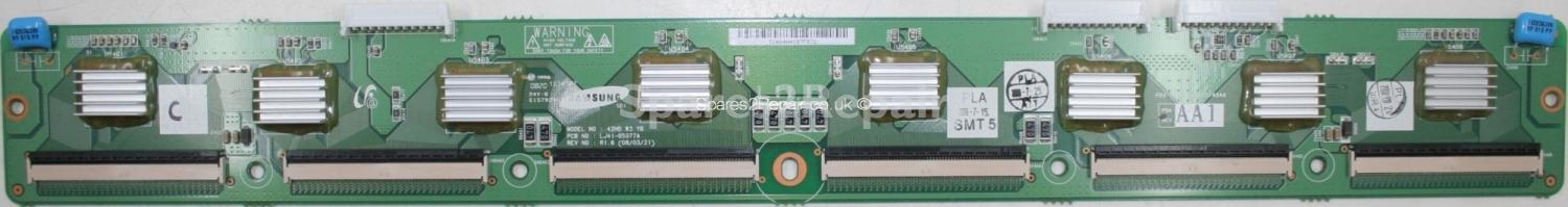 Samsung PS-42A457P1D - DRV - LJ92-01484A A1 - LJ41-05077A R1.6 - 42HD W3 YB