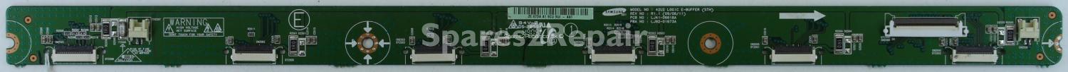 Samsung PS-42B451B2W - Buffer - LJ41-06618A R1.1 - LJ92-01673A A1 - 42U2 LOGIC E-BUFFER (STH)
