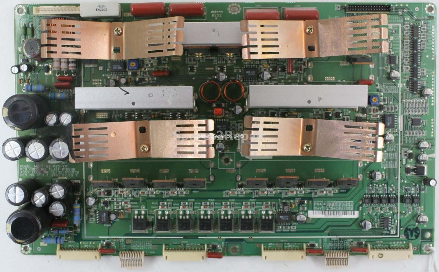 Samsung PS-42P2ST - YSUS - LJ92-00597B - A2 - LJ41-01053B - R1.1 - 42-P2S-YM