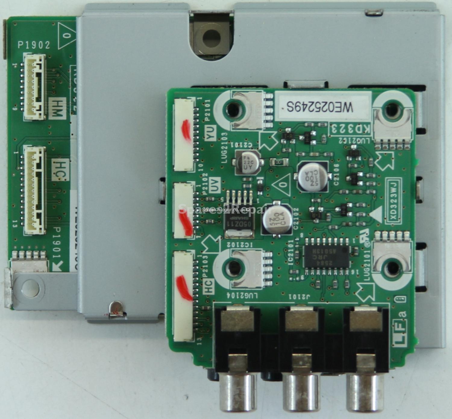 Sharp LC-32GA6E - Inputs - XD323WJ - KD323 - KD322