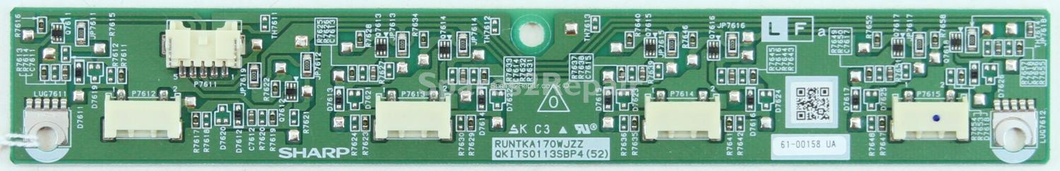 Sharp LC-37GA6E - Inverter Connector - RUNTKA170WJZZ - QKITS0113SBP4 (52)