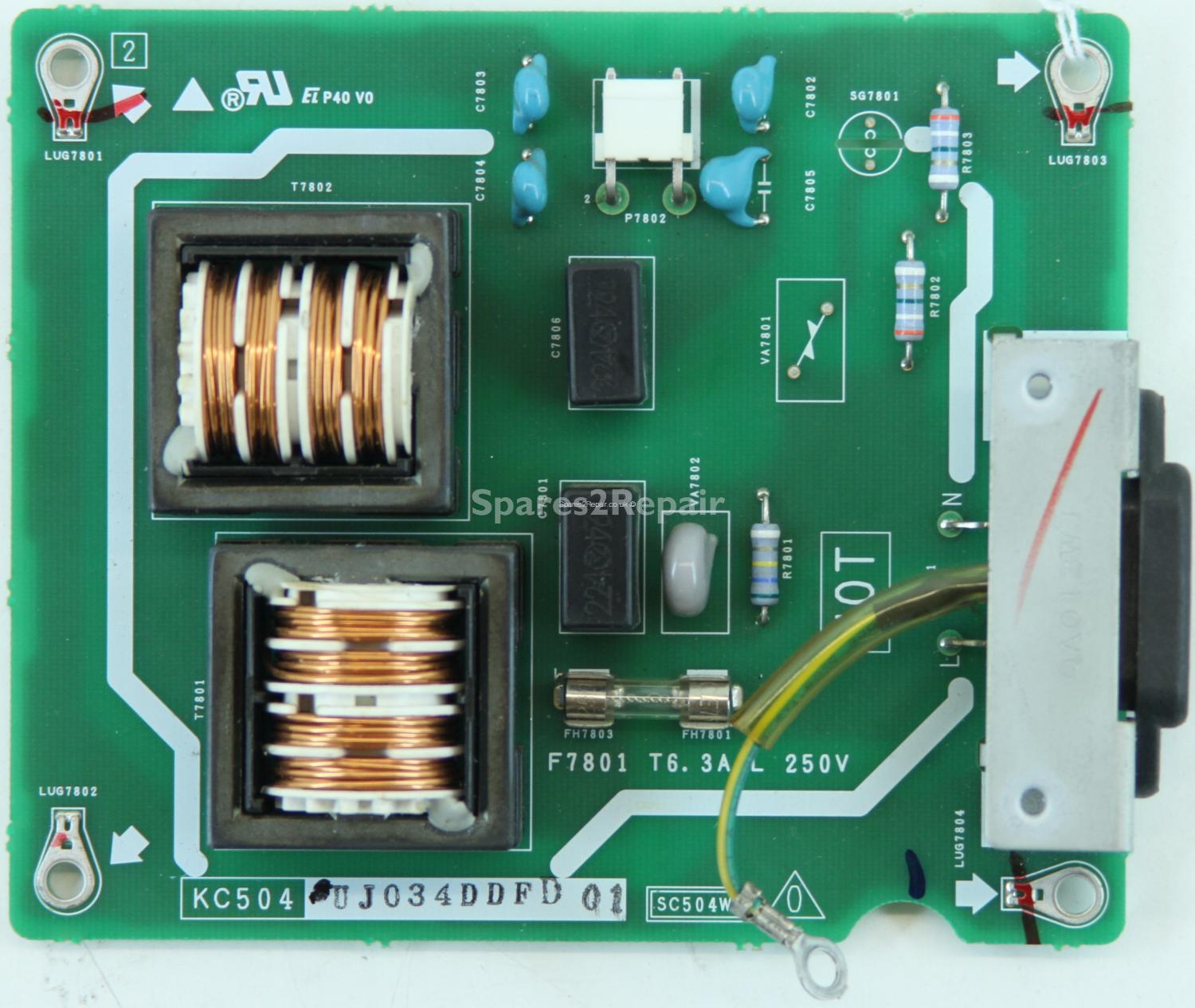 Sharp LC-45GD1E - Mains Filter - KC504 - SC504WJ