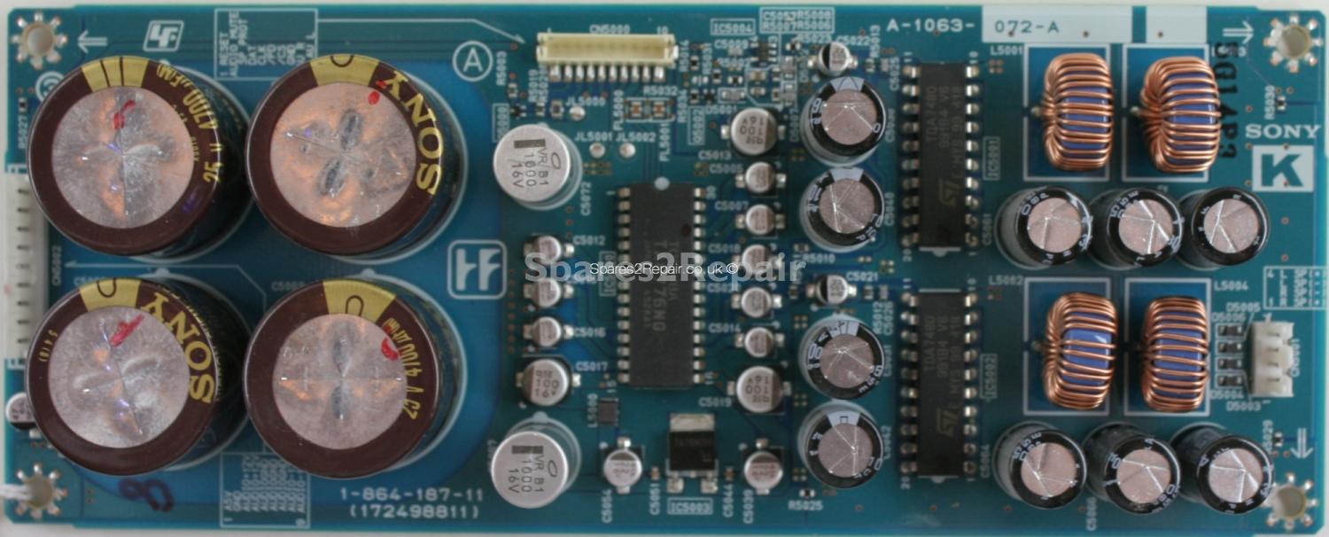 Sony FWD-42LX1 - Sub PSU - 1-864-187-11 - 172498811 - A-1063-072-A