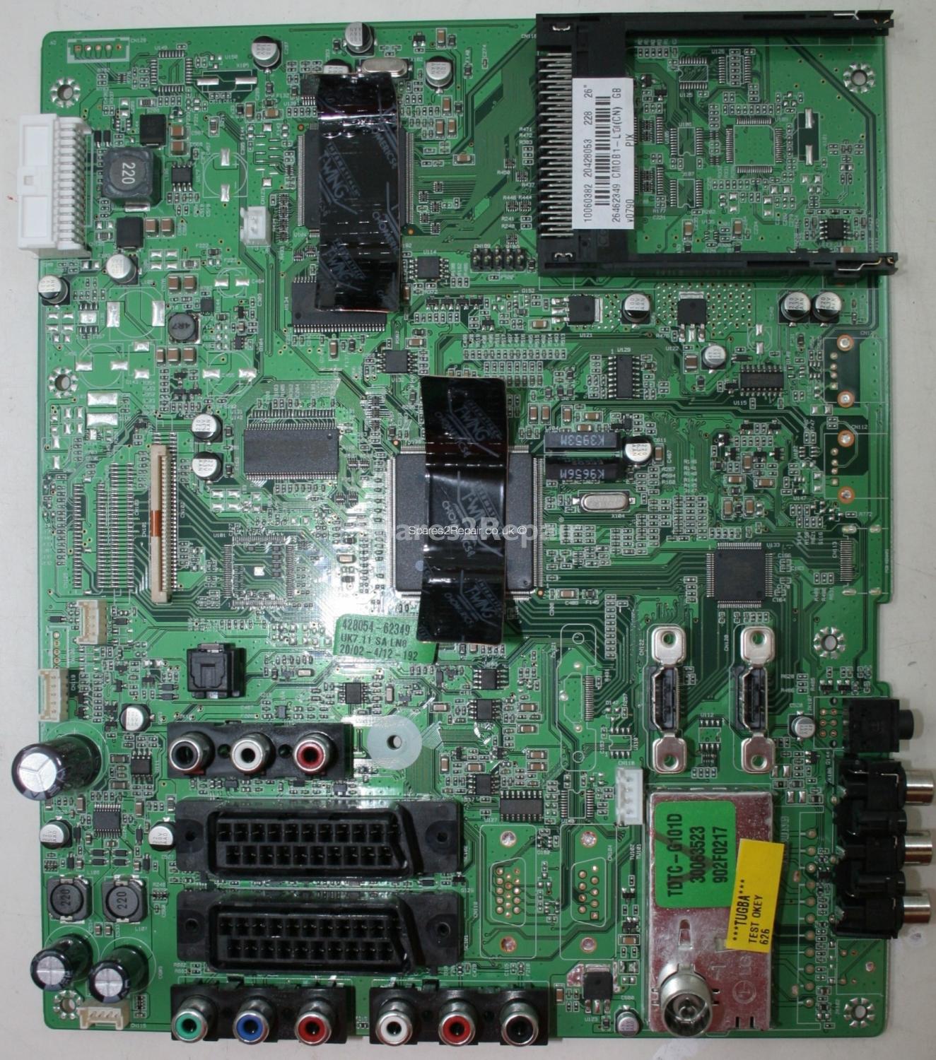 Technika LCD26-209 - Main AV - 17MB35-1 V2 020708 - 20428053