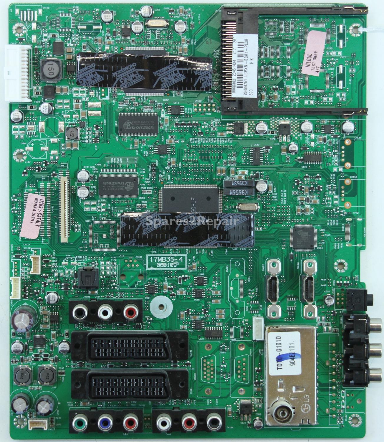 Technika LCD26-209 - Main AV - 20451434 - 17MB35-4 - 060109