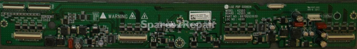 Thomson 42WB02S - Buffer - 6870QSE003D - 6871QRH013A - PDP 020604 - 42SD3_XR