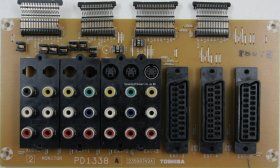 Toshiba 42WP36P - Inputs - PD1338 A - 23599742A