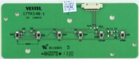 Toshiba 40L1333DB - Buttons - 17TK148-1 V2 - 110413